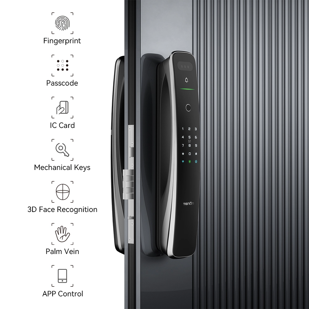 Smart Fingerprint Palm Vein Door Lock WiFi Connected Keyless Smart Locks