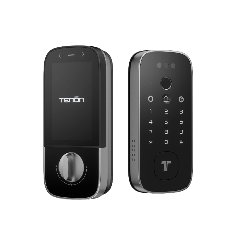 Tenon K10 pro Built-in WiFi Palm Vein Unlock Smart Door Lock with Display and Digital Door Viewer