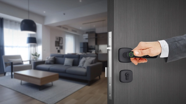 Technical Specs of Single Latch-Based Mini Smart Lever Lock For Interior Door