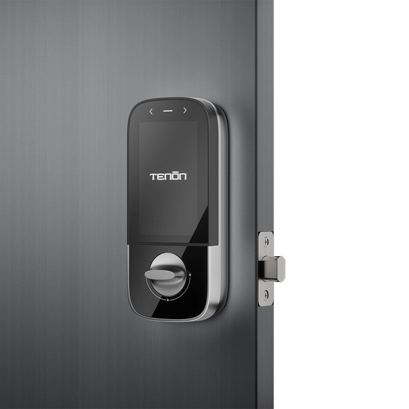  Tenon K10 pro Built-in WiFi Palm Vein Unlock Smart Door Lock with Display and Digital Door Viewer