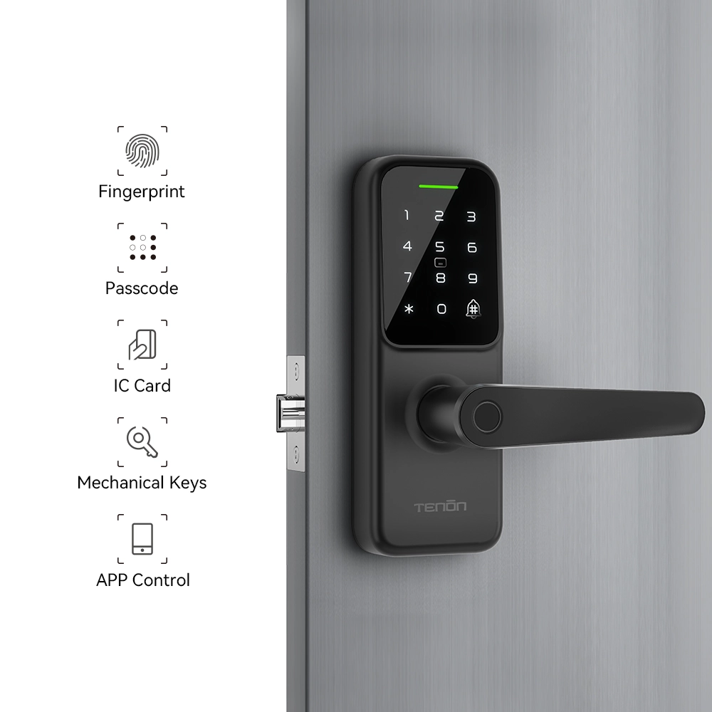 Single Latch Smart Handle Door Lock